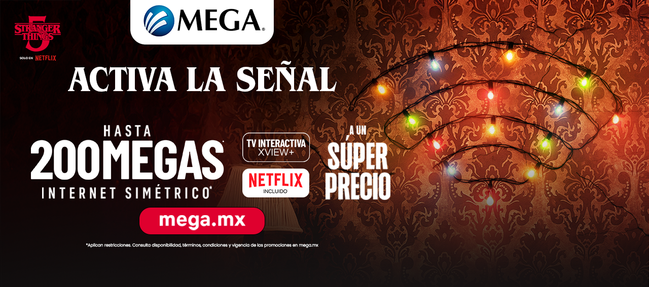 Megacable Planes Paquetes de Internet