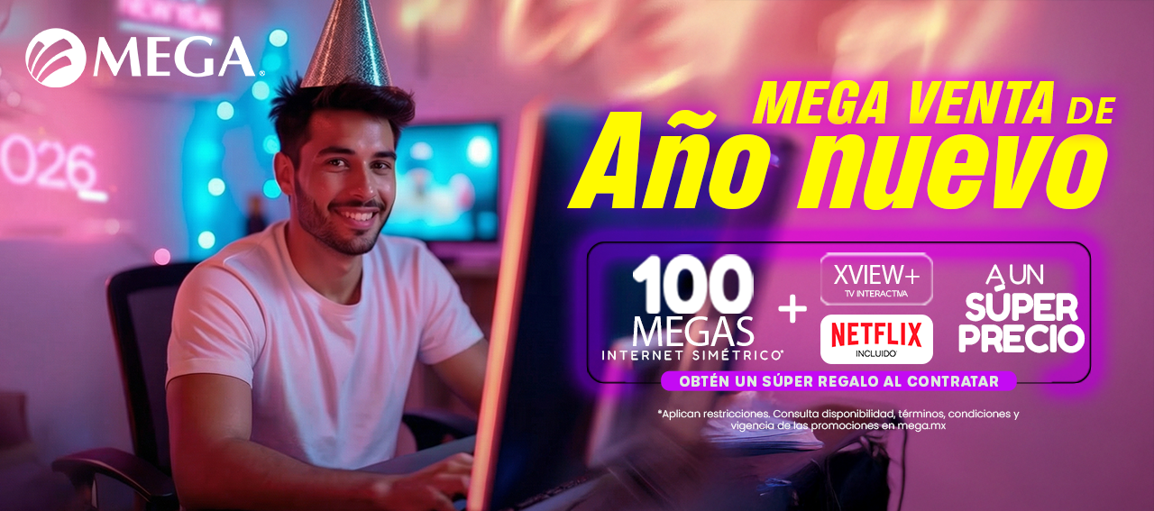 Megacable Planes Paquetes de Internet